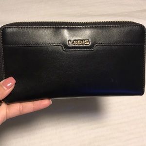 Lodis zip around wallet